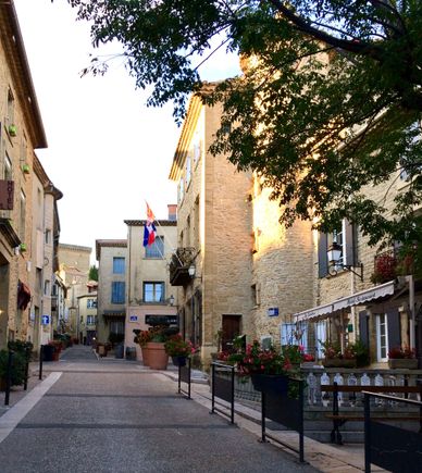 Checking out the shops