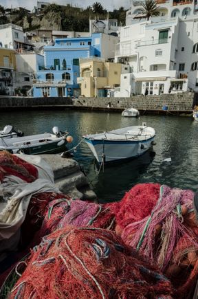 Sant Angelo is very popular with Germans, however their numbers are down after the Deutschmark-to-euro conversion. Angela Merkel is one of them---she owns a villa close by.