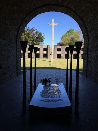 German military cemetery near MSM