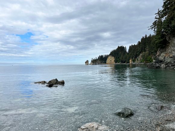 Inside beach at Seldovia 
