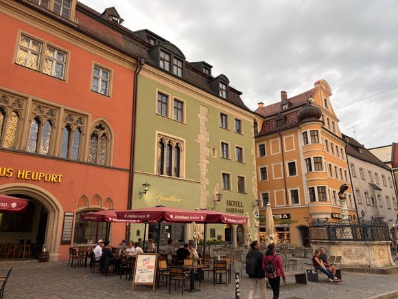 Back in Regensburg 