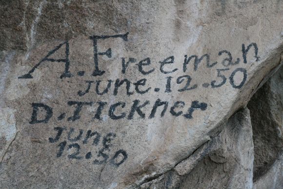 This was part of the California Trail