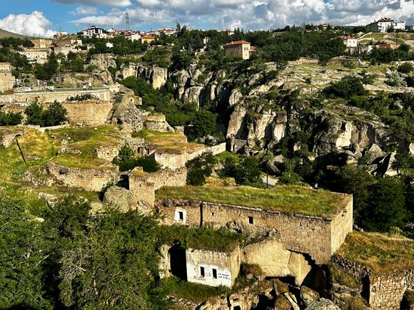 Looking down into Monastery Valley from Güzelyurt