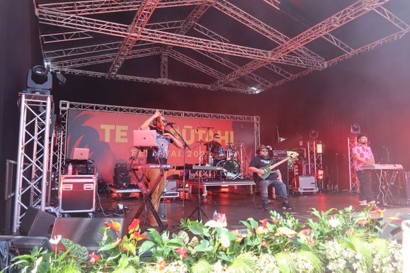 Maori Performers at Aotea Square