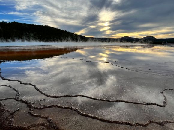 Down at Grand Prismatic after 7pm
