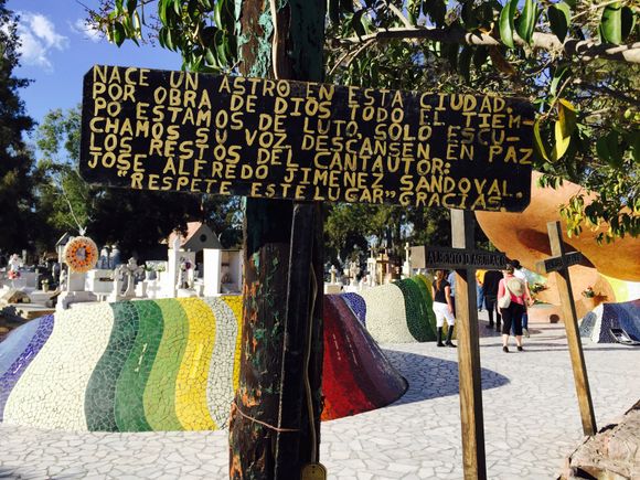 La tumba en el Panteon de Dolores