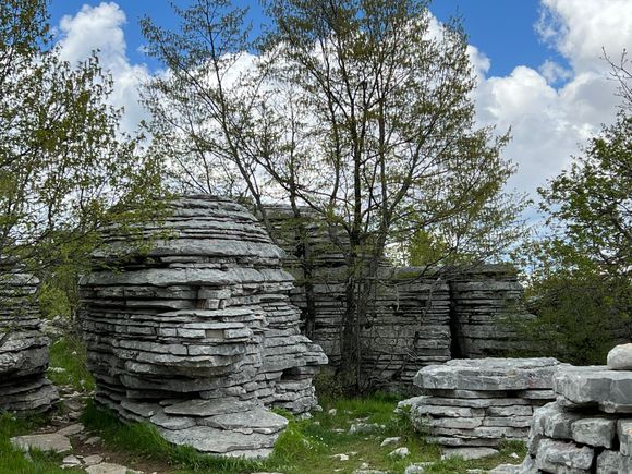 Incredible rock formations in the Stone forest.  They appear to have been placed there.