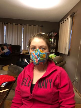 My daughter, the model who just turned 40. Mother of 4 very active kids, social worker and recently lost 40 lbs. Quite a gal.