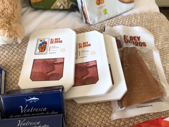 Smoked, tinned, and tinned tuna