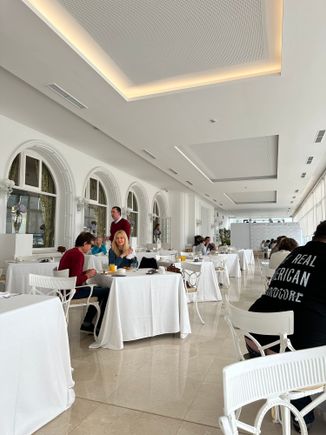 Breakfast area at GH La Toxa