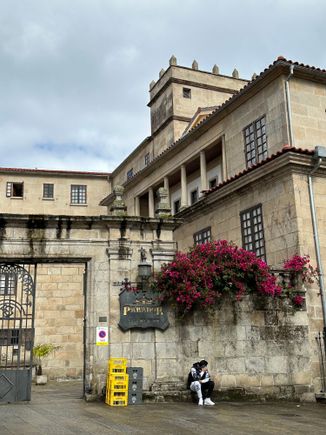 Another shot of Parador exterior, formerly a residence and later an orphanage