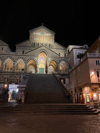 Amalfi Cathedral - nighttime
