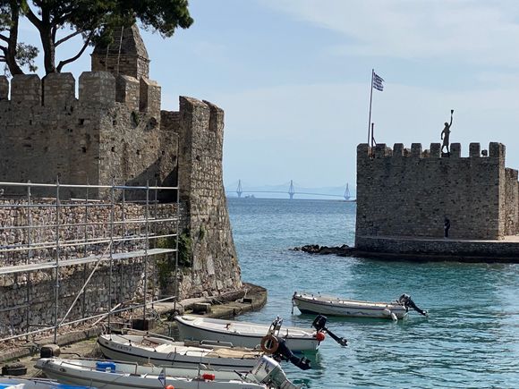 Checking out the port & fort