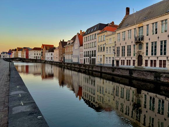 We took a stroll one evening, something we rarely did in the Netherlands or Belgium.