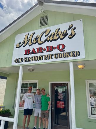 This place is only open three days a week from 10 to 2. They only offer pork and turkey. We opted for pork sandwiches instead of sharing various meats by the pound, and it was outstanding! Very typical