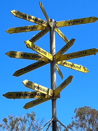 We sent this to Jay. 14,000 kms or so to New York.