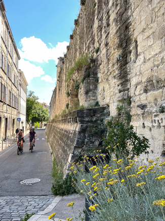 Inside the walls 