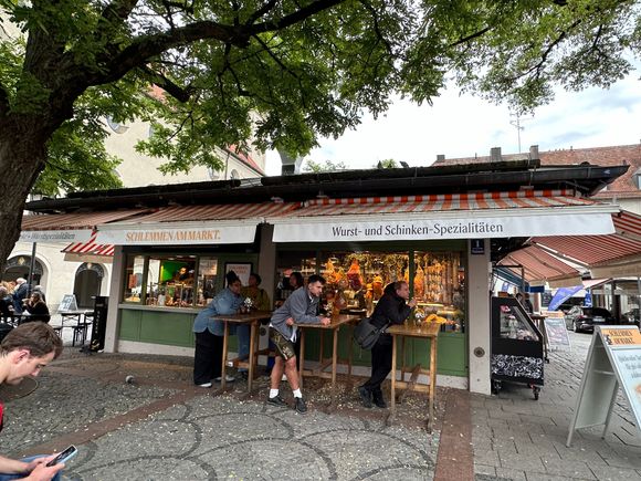 I bought my spicy wurst here....twice....excellent, but I have no means to compare!!