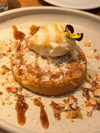 That pink peppercorn ice cream! 