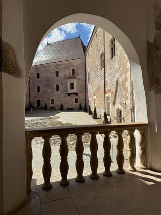Another view of the inner courtyard