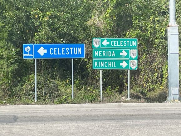 Please show me a sign! Oh...there it is.