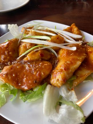 Fish with mala sauce