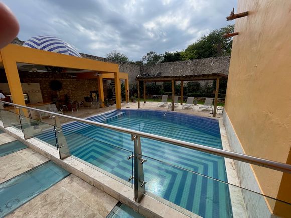 The didn't let us swim!