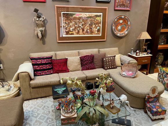 Mr. Venator's living room