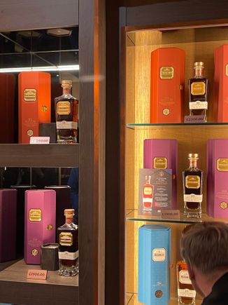 Pricey whiskey!