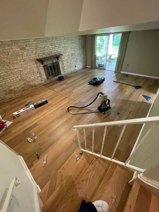 Basement - new floors
