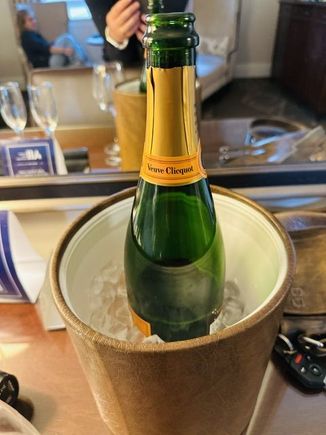 All the good champagne.