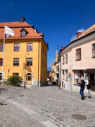 Visby, on island of Gotland