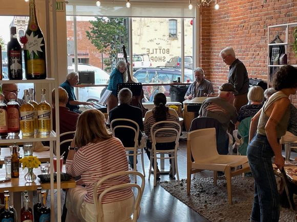 Topped off the afternoon with jazz at the Bishop Hotel.  What a great town.