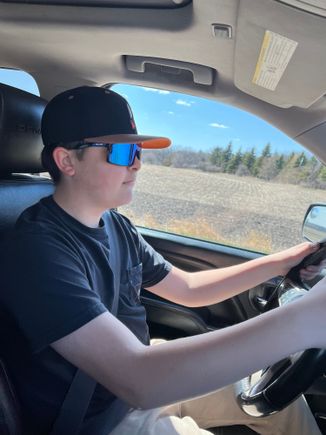 14 going on 40 Camden. Kid is always having fun.