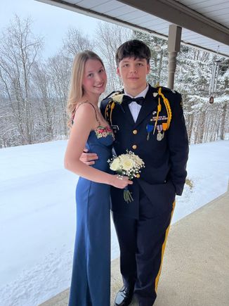 GS1 and his date for the Military Ball.  This makes me very happy and sad at the same time.