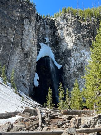 Bridal Veil Falls. 2&3/4 mile hike, one way. 
