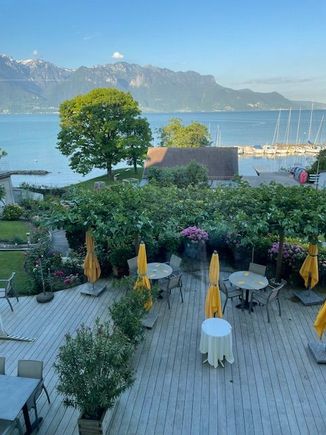 Breakfast terrace 
