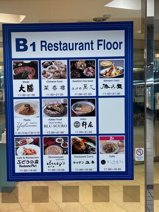 A woman we meet said that in the department stores, the bottom floor was often a food court.  Sure enough, thats what I found this morning.