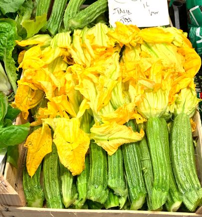 Mercato Centrale. I wish I could buy squash blossoms 