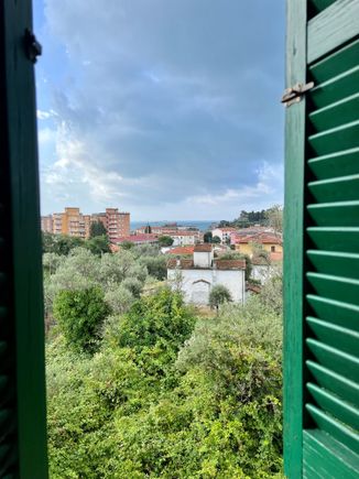 The view from my tower room