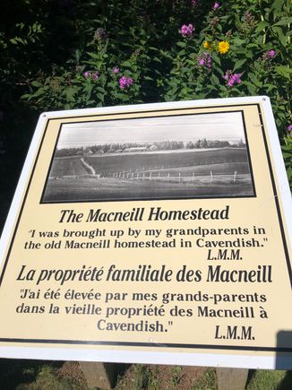 Lucy Maud Montgomery homestead site