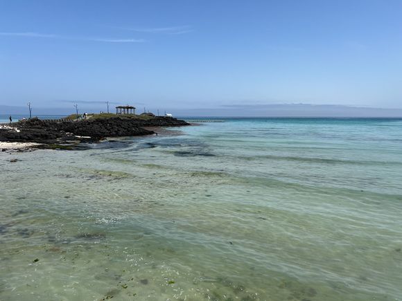 Great view from the terrace at Cafe Delmoondo