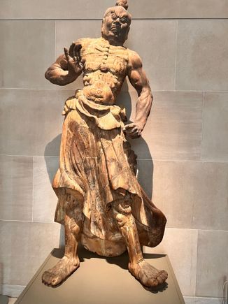 Matching set of Guardian statues