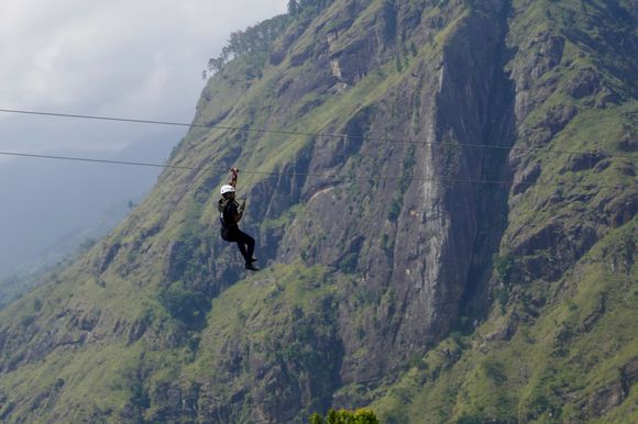 Ziplining - if you dare!