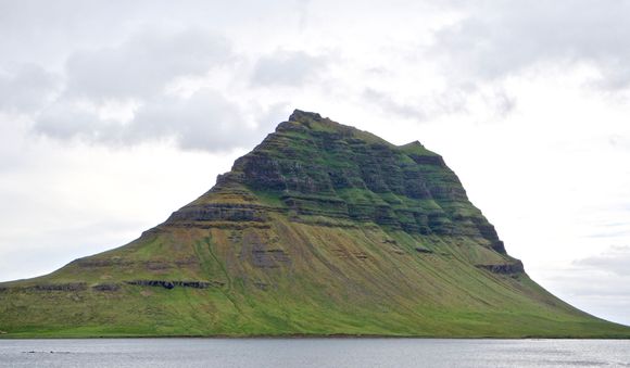 Iceland mountain by day