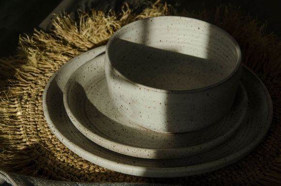 Santa Barbara has a range of chi chi boutiques, including those selling dinnerware.