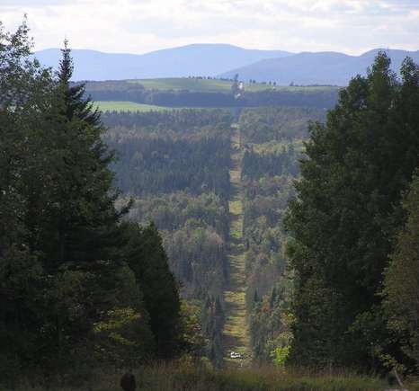 a 25 foot wide strip is all that separates us  for hundred and hundres of miles.