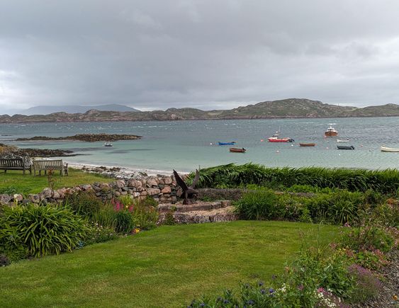 View from close to where we ate lunch