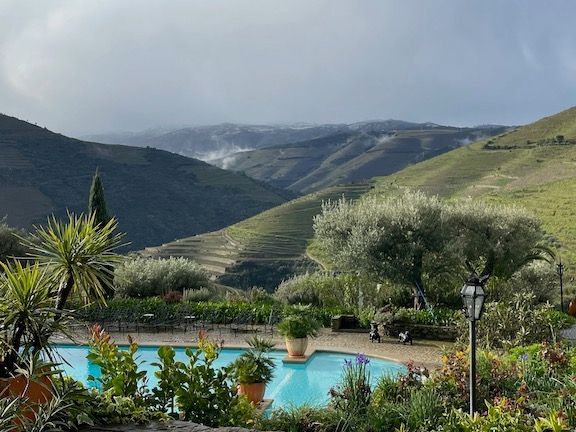 The bad - yes, it looks great, but that's snow on the top of the hills in the distance, and that was big news in the area 