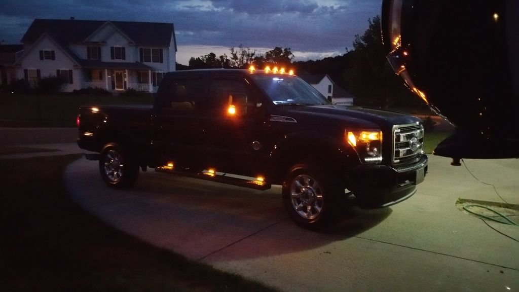 Amber running lights installed. Ford Truck Enthusiasts Forums